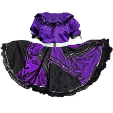 Load image into Gallery viewer, Girl&#39;s Triple Sequin Satin Set
